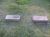 Eugene and Catherine Ann Keisicker Wiltsey, headstones, Graceland Cemetery, Webster City, Hamilton County, Iowa. [EuW 05.] [KCA 02.]